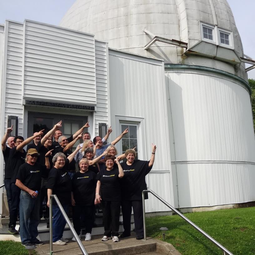 2017 Mensa Cares team at Link Observatory